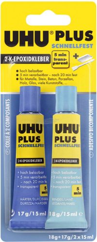 UHU Plus Schnellfest Kétkomponensű ragasztó 45700 35 g 45700