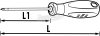 Vigor V4419 TX csavarhúzó T6 74mm V4419