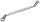 Vigor V1524N-12X13 V1524N-12X13 Csillagkulcs DIN 838, DIN ISO 10104 V1524N-12X13