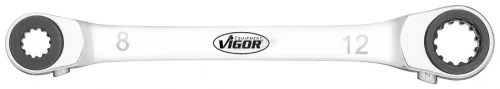 Vigor V3607 V3607 Kettős racsnis csillagkulcs V3607