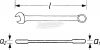 Vigor V4962 V4962 Gyűrűs villáskulcs 22mm V4962