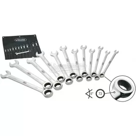   Vigor Racsnis csillag-villáskulcs készlet 12 részes 8-19mm V1031