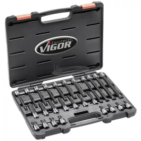   Vigor V6018 V6018 rátűzőkulcs (bit-dugókulcs) készlet V6018