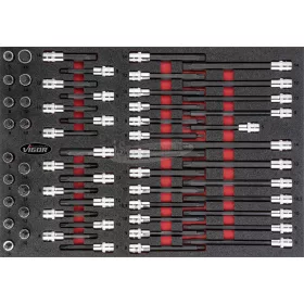   Vigor V4729 V4729 rátűzőkulcs (bit-dugókulcs) készlet V4729
