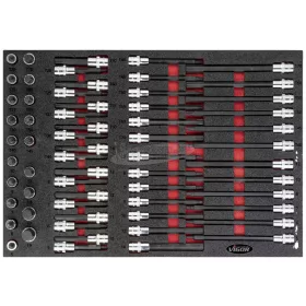   Vigor V4727 V4727 rátűzőkulcs (bit-dugókulcs) készlet V4727