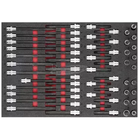   Vigor V6810 V6810 rátűzőkulcs (bit-dugókulcs) készlet V6810