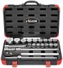 Vigor V2318N Dugókulcs készlet 3/4" (20mm) V2318N