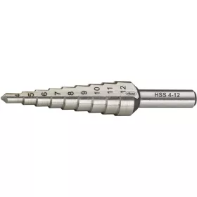 VIGOR HSS lépcsősfúró 4-12mm, 65mm, Vigor V2394