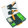 Weidmüller CRIMP-SET PZ16 9025850000 Krimpelő fogó készlet Érvéghüvelyek 60-16mm² Csupaszítófogóval, Krimpelőválasztékot tartalmazó kofferrel 9025850000