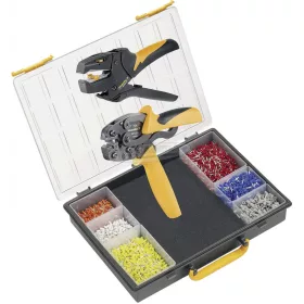  WEIDMÜLLER Krimpelő fogó készlet, érvéghüvelyek 5-4mm², Weidmüller CRIMP-SET PZ4 9025800000