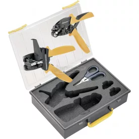   Weidmüller TOOL SET IE-POF 1208930000 Krimpelőfogó Polimer optikai szálak (POF) Csupaszítószerszámmal 1208930000