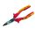 Weidmüller 9046470000 szigetelt VDE 1000V Lapos kerek csőrű fogó Egyenes 210mm 9046470000