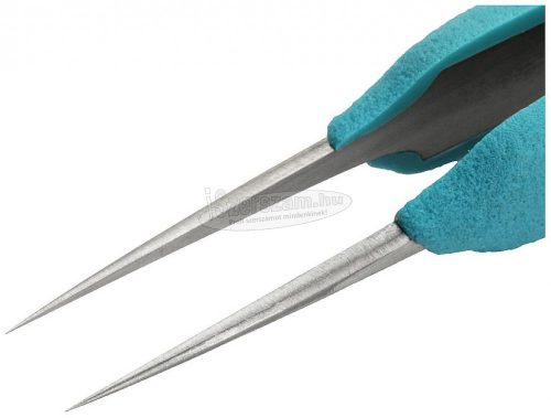 Weller Erem E5SA ESD csipesz 1db Hegyes, finom 120mm E5SA