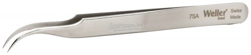 Weller Erem 7SA Precíziós csipesz 1db Hegyes, ívelt, finom 120mm 7SA