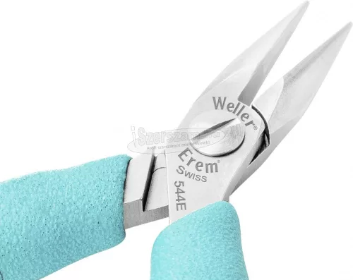 Weller Erem 544E ESD Lapos kerek csőrű fogó Lapos 544E