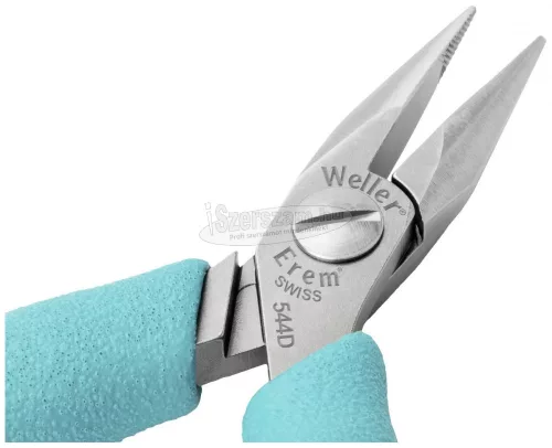 Weller Erem 544D Lapos kerek csőrű fogó 120mm 544D