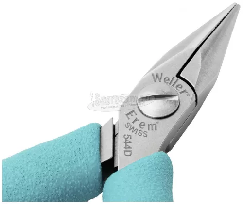 Weller Erem 544D Lapos kerek csőrű fogó 120mm 544D