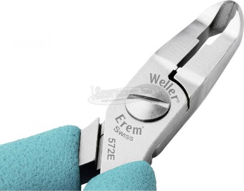 WELLER EREM ESD homlokcsípő fogó 115mm, Weller Erem 572E