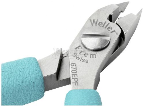Weller Erem 670EPF ESD Homlokcsípőfogó 110mm 670EPF