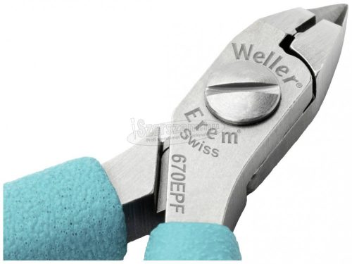 Weller Erem 670EPF ESD Homlokcsípőfogó 110mm 670EPF