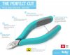 Weller Erem 2470E ESD Homlokcsípőfogó 140mm 2470E