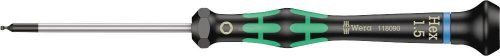 WERA 2052 gömbvégű hatlapfejű csavarhúzó elektronikus alkalmazásokhoz, 1,5x60mm 05118090001