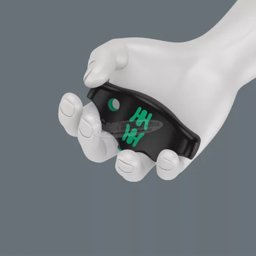 WERA 454 HF T-fogantyús hatlapfejű csavarhúzó Hex-Plus tartófunkcióval, angolszász, 3/8"x150mm 05023366001