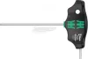 WERA 454 HF T-fogantyús hatlapfejű csavarhúzó Hex-Plus tartófunkcióval, 3x100mm 05023334001