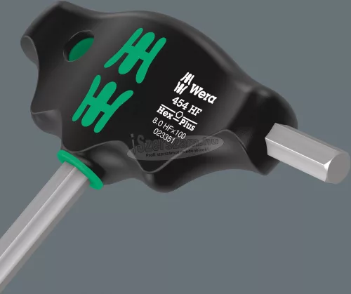 WERA 454 HF T-fogantyús hatlapfejű csavarhúzó Hex-Plus tartó funkcióval több méretben