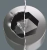 WERA 454 HF T-fogantyús hatlapfejű csavarhúzó Hex-Plus tartófunkcióval, 8x150mm 05023352001