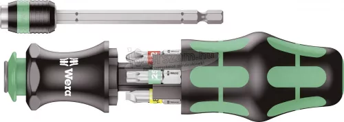 WERA Kraftform Kompakt 20 Tool Finder 1 Bit készlet tokkal, 7 részes 05051016001
