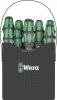 Wera Kraftform 2go 300 Csavarhúzó készlet 11 részes Egyeneshornyú, Pozidriv, Phillips, Belső kerek hatlap (TX) 05004313001