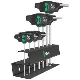   WERA 454/7 HF Set 2 Csavarhúzó készlet T-fogantyús Hex-Plus csavarhúzók tartó funkcióval, 7 részes 05023453001