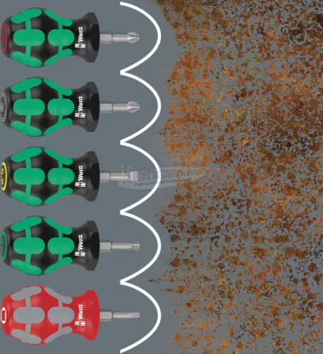 WERA Stubby Set TX 1 Csavarhúzó készlet TORX, 5 részes 05008876001