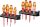 Wera Kraftform Big Pack 100 szigetelt VDE 1000V Csavarhúzó készlet 14 részes Egyeneshornyú, Phillips, TORX, Pozidriv 05105631001