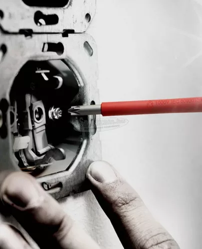 Wera Kraftform Big Pack 100 szigetelt VDE 1000V Csavarhúzó készlet 14 részes Egyeneshornyú, Phillips, TORX, Pozidriv 05105631001