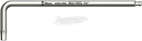 WERA 3950 PKL L-kulcs, 6szögkulcs, Imperial, rozsdamentes, 1/8"x123mm 05022712001