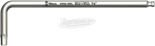 WERA 3950 PKL L-kulcs, 6szögkulcs, Imperial, rozsdamentes, 3/16"x154mm 05022715001