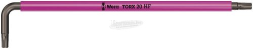WERA 967 SXL HF TORX L-kulcs Többszínű tartó funkcióval, hosszú, TX20x137mm 05024475001