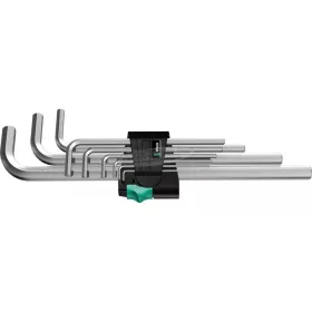   WERA 950/9 Hex-Plus 2 L-kulcs/Hatszögkulcs készlet, metrikus, krómozott, 9 részes 05021909001