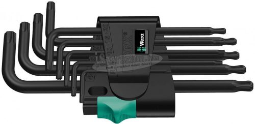 WERA 967/9 TX 1 L-kulcskészlet, BlackLaser, 9 részes 05024242001