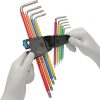WERA 3967/9 TX SXL Multicolour HF Rozsdamentes 1 L-kulcs készlet tartó funkcióval, rozsdamentes, 9 db 05022689001