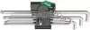 WERA 950/9 Hex-Plus 4 L-kulcskészlet, metrikus, krómozott, 9 részes 05073594001