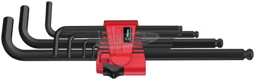 WERA 950/9 Hex-Plus 6 L-kulcs készlet, metrikus, BlackLaser, 9 részes 05022086001