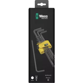   WERA 950/9 Hex-Plus Imperial 1 SB L-kulcs készlet, Imperial, BlackLaser, 9 részes 05133180001