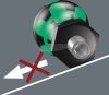 WERA 350 PH Phillips Stubby csavarhúzó, PH2x25mm 05008851001