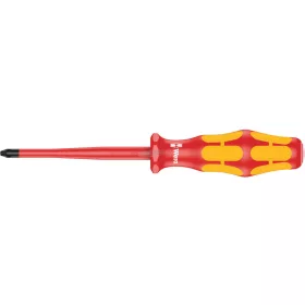   WERA 162 iSS PH VDE 1000V Szigetelt csavarhúzó csökkentett pengeátmérővel Phillips, PH1x80mm 05020131001