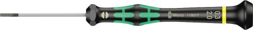 WERA 2035 Csavarhúzó hornyos elektronikus alkalmazásokhoz, 0,30x2x50mm 05118017001