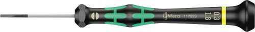 WERA 2035 Csavarhúzó hornyos elektronikus alkalmazásokhoz, 0,30x1,8x40mm 05117993001