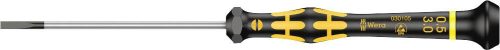 WERA 1578 A ESD Kraftform Micro csavarhúzó hornyos, 0,50x3x80mm 05030105001